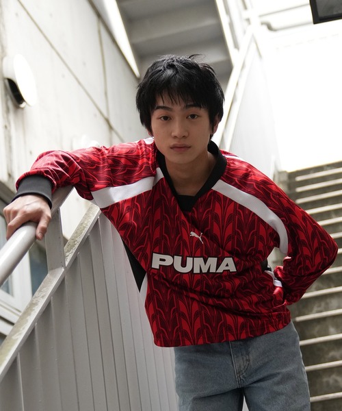 アーセナル PUMA シャツ イエロー/ブルー　メンズＳサイズ アーセナル PUMA シャツ イエロー/ブルー メンズSサイズ