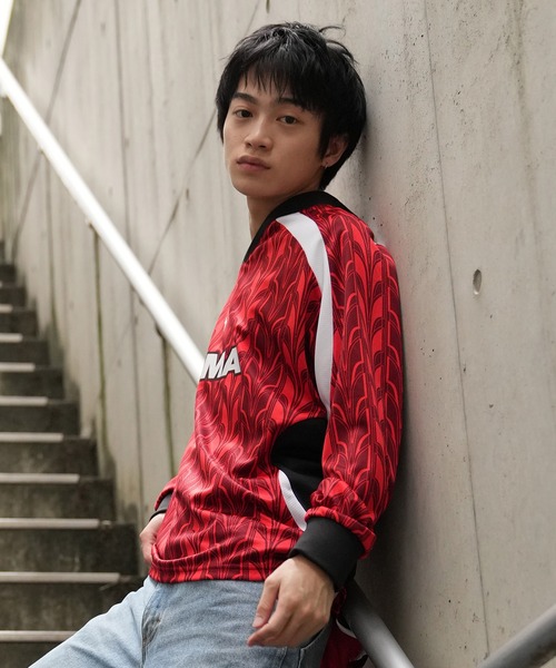 PUMA（プーマ）の「PUMA/プーマ ロンTEE/ゲームシャツ オーバーサイズ