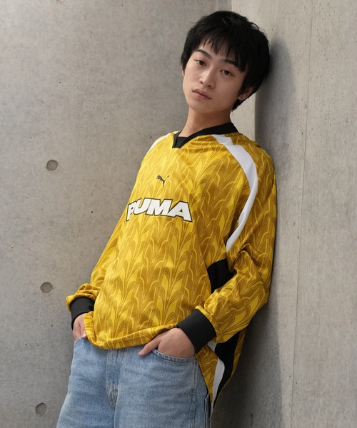 PUMA（プーマ）の「PUMA/プーマ ロンTEE/ゲームシャツ オーバー