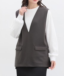 Tシャツ付ベスト