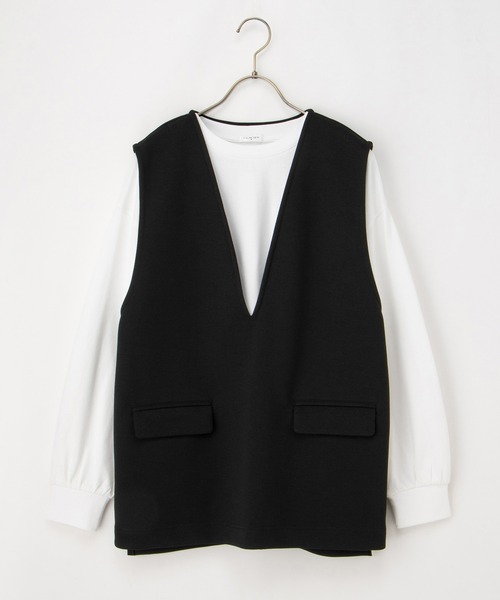 Tシャツ付ベスト（ベスト）｜Honeys（ハニーズ）のファッション