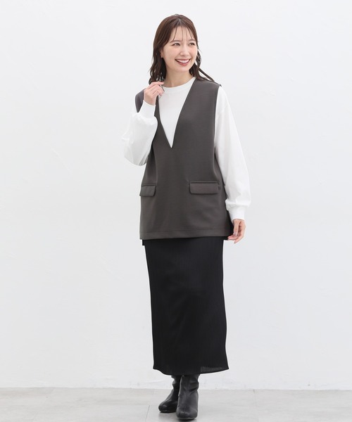 Tシャツ付ベスト（ベスト）｜Honeys（ハニーズ）のファッション