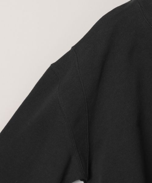 JEANASIS（ジーナシス）の「ポイントシシュウロゴウラケプルオーバー/149827（スウェット・レディース・ブラック/グレー/ボルドー・FREE）」の6枚目の写真