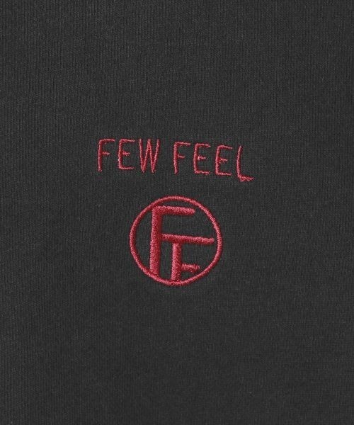 JEANASIS（ジーナシス）の「ポイントシシュウロゴウラケプルオーバー/149827（スウェット・レディース・ブラック/グレー/ボルドー・FREE）」の10枚目の写真