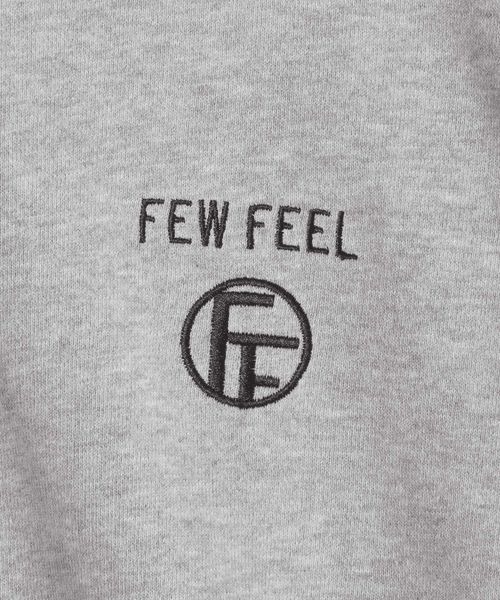 JEANASIS（ジーナシス）の「ポイントシシュウロゴウラケプルオーバー/149827（スウェット・レディース・ブラック/グレー/ボルドー・FREE）」の11枚目の写真