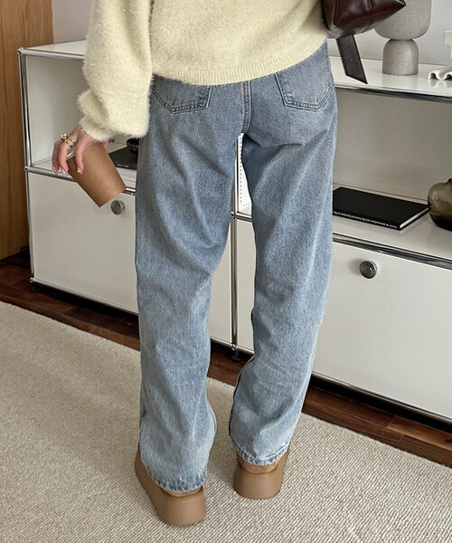 DISCOAT（ディスコート）の「【秋冬の足元をオシャレに♪】フェイクムートンブーツ《WEB限定カラーあり》（ブーツ・レディース・ブラック/キャメル/グレー・SMALL/MEDIUM/LARGE/X-LARGE）」の8枚目の写真