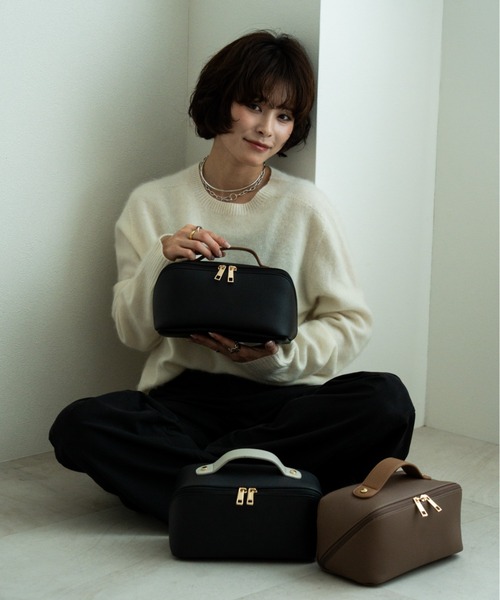 取り外し可能ポーチ付き／180度開く】Rename ハンドル付き ヨコ型