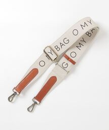 O MY BAG | STRAP/キャンバスロゴストラップ(ショルダーバッグ)