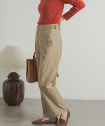 URBAN RESEARCH DOORS | サイドベルトストレートパンツ(その他パンツ)