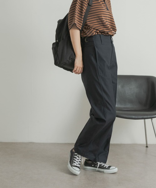 【セール】サイドベルトストレートパンツ(その他パンツ)|URBAN RESEARCH DOORS(アーバンリサーチドアーズ) 【セール】サイドベルトストレートパンツ(その他パンツ)|URBAN RESEARCH DOORS(アーバンリサーチドアーズ)