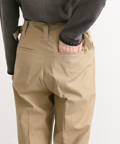 【セール】サイドベルトストレートパンツ(その他パンツ)|URBAN RESEARCH DOORS(アーバンリサーチドアーズ) 【セール】サイドベルトストレートパンツ(その他パンツ)|URBAN RESEARCH DOORS(アーバンリサーチドアーズ)