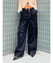 jouetie | 【Something ×PosTokyo】PANEL BALLON WIDE DENIM(デニムパンツ)