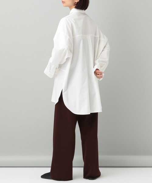 e/rm(イーアールエム)の「【e/rm】エステネージュストライプシャツ(シャツ/ブラウス・レディース・グリーン系その他3/アイボリー/ブラック/ブルー系その他3・FREE)」の10枚目の写真