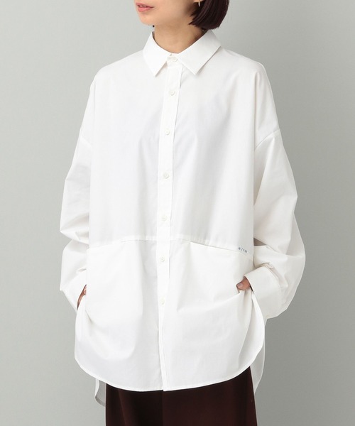 e/rm(イーアールエム)の「【e/rm】エステネージュストライプシャツ(シャツ/ブラウス・レディース・グリーン系その他3/アイボリー/ブラック/ブルー系その他3・FREE)」の13枚目の写真