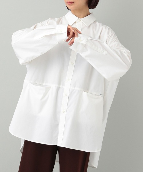 e/rm(イーアールエム)の「【e/rm】エステネージュストライプシャツ(シャツ/ブラウス・レディース・グリーン系その他3/アイボリー/ブラック/ブルー系その他3・FREE)」の14枚目の写真