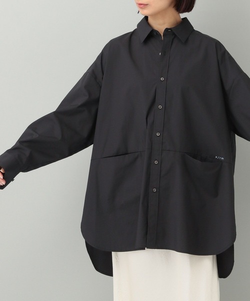 e/rm(イーアールエム)の「【e/rm】エステネージュストライプシャツ(シャツ/ブラウス・レディース・グリーン系その他3/アイボリー/ブラック/ブルー系その他3・FREE)」の21枚目の写真