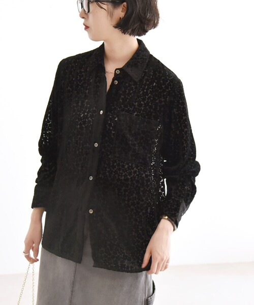 【セール】quaranciel:〈手洗い可能〉リラックス ナロー シャツ 2（シャツ/ブラウス）｜quaranciel（カランシエル）