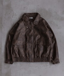 ヴィンテージライクショートブルゾン