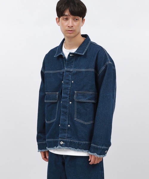 セール】カットオフデニムジャケット / 140348（デニムジャケット