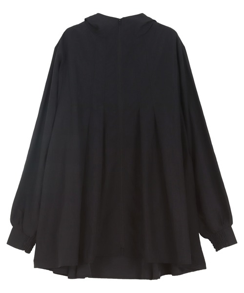 KOBE LETTUCE（コウベレタス）の「選べる2タイプ 撥水加工パッカブルマウンテンパーカー（パーカー・レディース・ブラック/ブラック系・M/M1）」の21枚目の写真