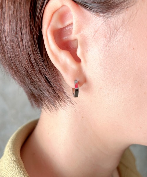 ciite'(シーテ)の「【 金属アレルギー対応 】 ペンタゴンピアス サージカルステンレス (両耳用)(ピアス(両耳用)・レディース・ピンクゴールド/ゴールド/シルバー・FREE)」の11枚目の写真