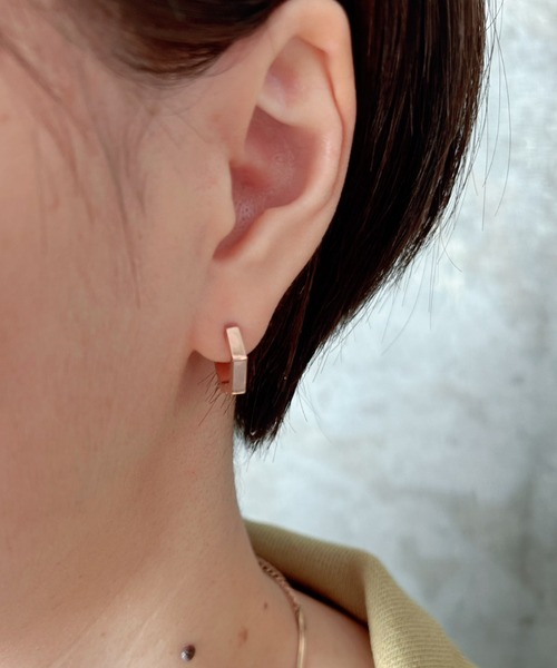 ciite'(シーテ)の「【 金属アレルギー対応 】 ペンタゴンピアス サージカルステンレス (両耳用)(ピアス(両耳用)・レディース・ピンクゴールド/ゴールド/シルバー・FREE)」の10枚目の写真