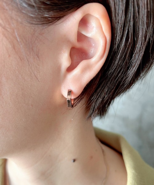 ciite'(シーテ)の「【 金属アレルギー対応 】 ペンタゴンピアス サージカルステンレス (両耳用)(ピアス(両耳用)・レディース・ピンクゴールド/ゴールド/シルバー・FREE)」の9枚目の写真