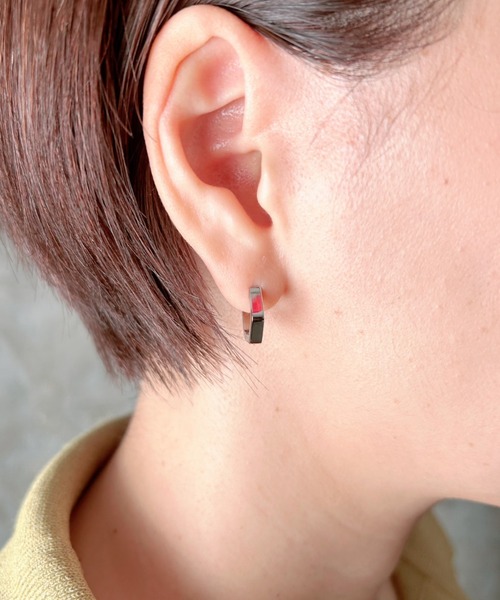 ciite'(シーテ)の「【 金属アレルギー対応 】 ペンタゴンピアス サージカルステンレス (両耳用)(ピアス(両耳用)・レディース・ピンクゴールド/ゴールド/シルバー・FREE)」の6枚目の写真