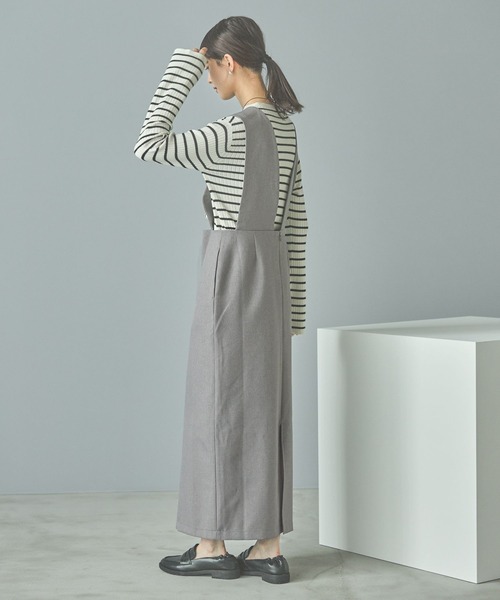 LAKOLE(ラコレ)の「ウールライクサロペット / 151103(サロペット/オーバーオール・レディース・ブラック/ブラウン/グレー・SMALL/MEDIUM)」の20枚目の写真