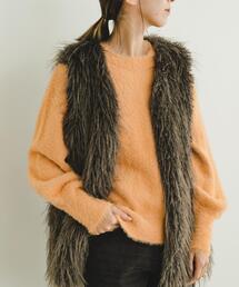 ITEMS URBANRESEARCH | シャギークルーネックニット(ニット/セーター)