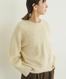 ITEMS URBANRESEARCH | シャギークルーネックニット(ニット/セーター)