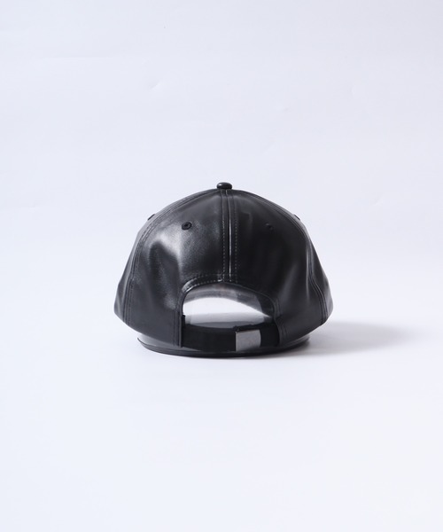 KANGOL（カンゴール）の「KANGOL SMU FAUX LEATHER BASEBALL（キャップ・メンズ・ブラック・FREE）」の7枚目の写真