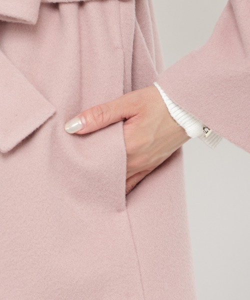 セール】ウールビーバーショールカラーショートコート（その他アウター