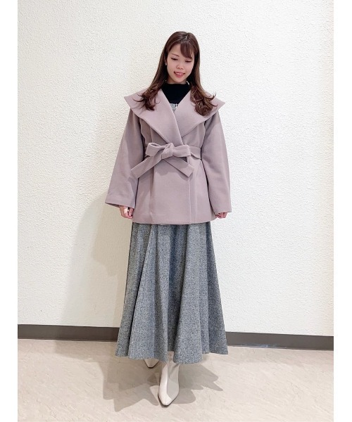 【2XL】極美品 バーバリー ショールカラージャケット ダッフルボタン アンゴラ セール】ウールビーバーショールカラーショートコート（ダウン