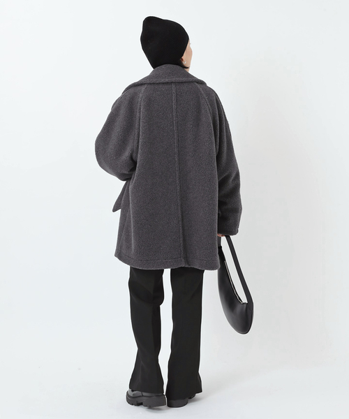 AP STUDIO（エーピーストゥディオ）の「ボアピーコート（ピーコート