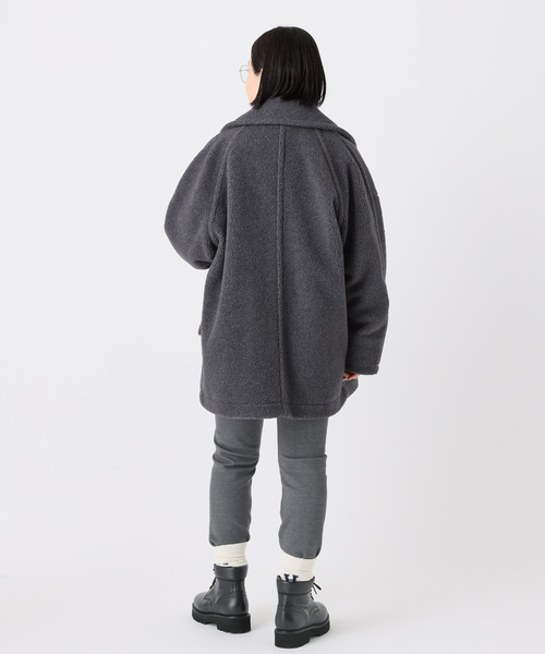 AP STUDIO（エーピーストゥディオ）の「ボアピーコート（ピーコート