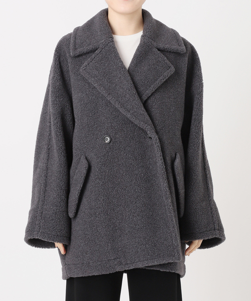 AP STUDIO（エーピーストゥディオ）の「ボアピーコート（ピーコート