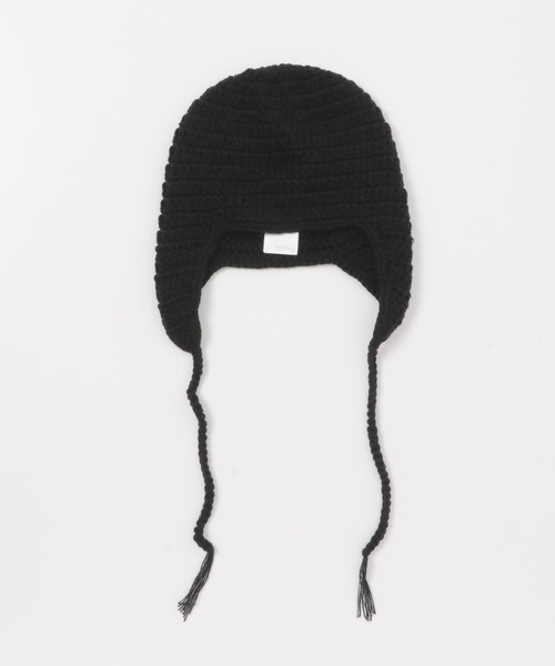 SENSE OF PLACE by URBAN RESEARCH（センスオブプレイスバイアーバンリサーチ）の「イヤーフラップニットキャップ（ニットキャップ/ビーニー・メンズ・ブラック/アイボリー/グレー・ONE）」の8枚目の写真