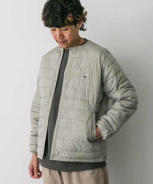 URBAN RESEARCH DOORS（アーバンリサーチドアーズ）の「『Sサイズ/WEB限定』『別注』PENNEYS×DOORS　THE FOX ファイバーダウンブルゾン（ダウンジャケット/コート・メンズ・ブラック/ネイビー/オレンジ/グレー系その他・SMALL/MEDIUM/LARGE）」の9枚目の写真