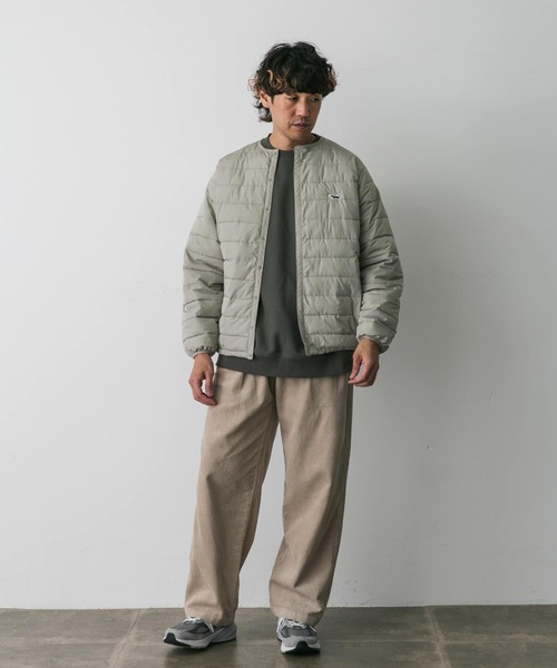 URBAN RESEARCH DOORS（アーバンリサーチドアーズ）の「『Sサイズ/WEB限定』『別注』PENNEYS×DOORS　THE FOX ファイバーダウンブルゾン（ダウンジャケット/コート・メンズ・ブラック/ネイビー/オレンジ/グレー系その他・SMALL/MEDIUM/LARGE）」の13枚目の写真