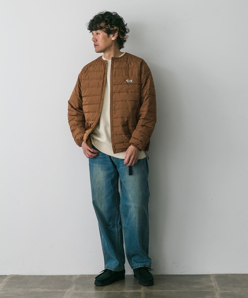 URBAN RESEARCH DOORS（アーバンリサーチドアーズ）の「『Sサイズ/WEB限定』『別注』PENNEYS×DOORS　THE FOX ファイバーダウンブルゾン（ダウンジャケット/コート・メンズ・ブラック/ネイビー/オレンジ/グレー系その他・SMALL/MEDIUM/LARGE）」の19枚目の写真