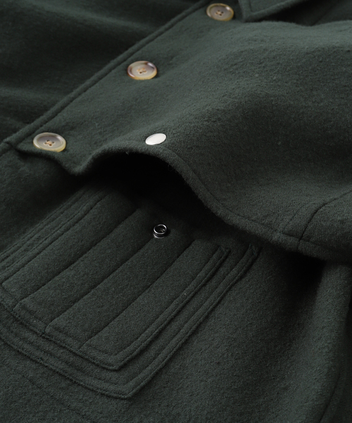 EDIFICE LA BOUCLE（エディフィスラブークル）の「LA BOUCLE(ブークル) DOUBLE WAVE NAPPING BZ（その他アウター・メンズ・グリーン・MEDIUM/LARGE）」の4枚目の写真