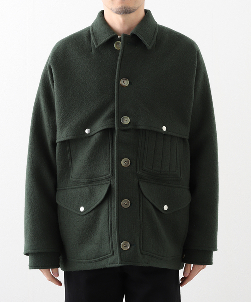 EDIFICE LA BOUCLE（エディフィスラブークル）の「LA BOUCLE(ブークル) DOUBLE WAVE NAPPING BZ（その他アウター・メンズ・グリーン・MEDIUM/LARGE）」の8枚目の写真