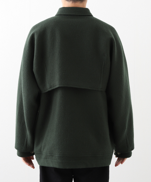 EDIFICE LA BOUCLE（エディフィスラブークル）の「LA BOUCLE(ブークル) DOUBLE WAVE NAPPING BZ（その他アウター・メンズ・グリーン・MEDIUM/LARGE）」の6枚目の写真