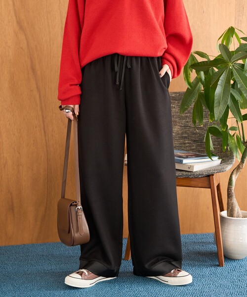 セール】限定展開 サテン ドッキング ストレートパンツ（その他パンツ