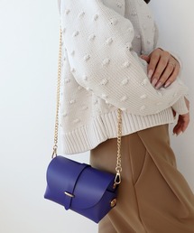 anuans【VICE VERSA】レザーチェーンミニバッグ VICE VERSA/バイス ベルサ】金具付きミニバッグ（ショルダー