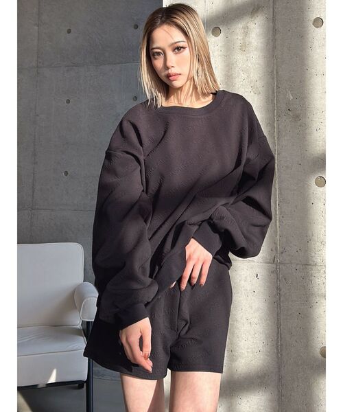 GYDA(ジェイダ)の「POSH FADITAL ロゴショートパンツ【SETUP着用可】(その他パンツ・レディース・ライトイエロー/オフホワイト/ブラック・FREE)」の15枚目の写真