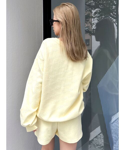 GYDA(ジェイダ)の「POSH FADITAL ロゴショートパンツ【SETUP着用可】(その他パンツ・レディース・ライトイエロー/オフホワイト/ブラック・FREE)」の17枚目の写真