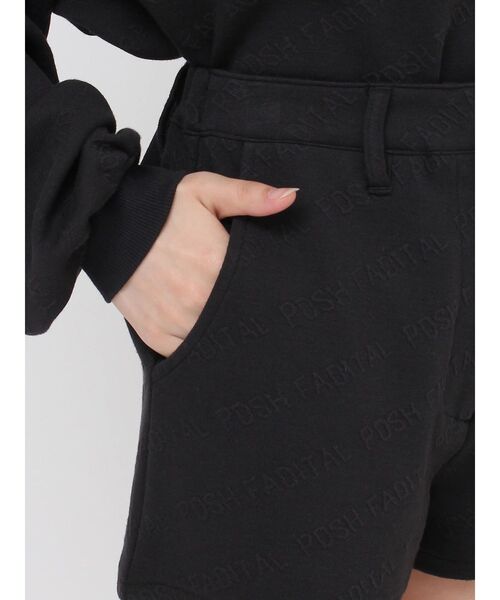 GYDA(ジェイダ)の「POSH FADITAL ロゴショートパンツ【SETUP着用可】(その他パンツ・レディース・ライトイエロー/オフホワイト/ブラック・FREE)」の8枚目の写真
