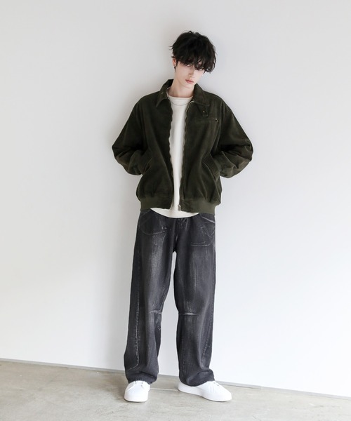 Buyer's Select/2wayジップアップコーデュロイブルゾン